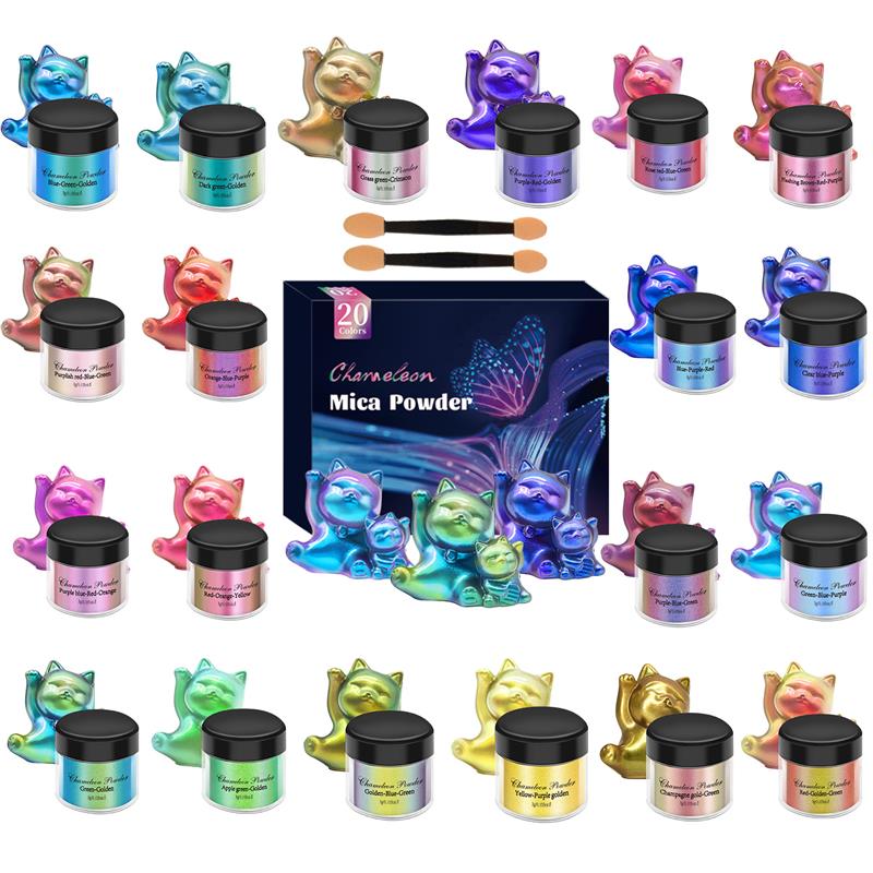 Resin Pigment Set - 10/20 Kleuren Set Hars Kleur Veranderende