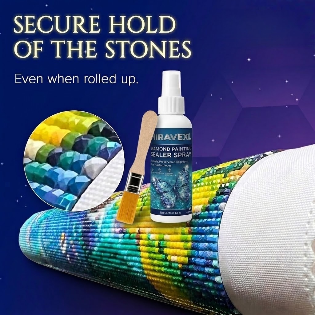 Resin Craft Material - Professionele Diamond Painting Sealer Spray &