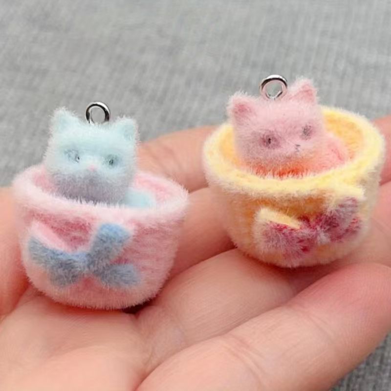 4 stuks 3D pluche hars kattenh - Resin Craft Projects recensie en prijs