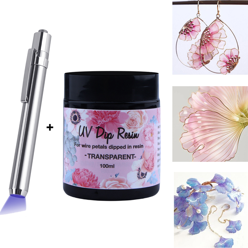 Uv Dip Hars Lijm Uv Bloem Make - Epoxy Uv Resin Kit recensie en prijs