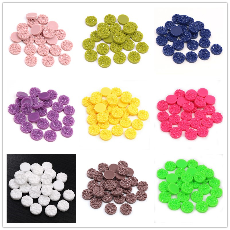 40pcs Hars Druzy Cabochons Dom - Resin Craft Projects recensie en prijs