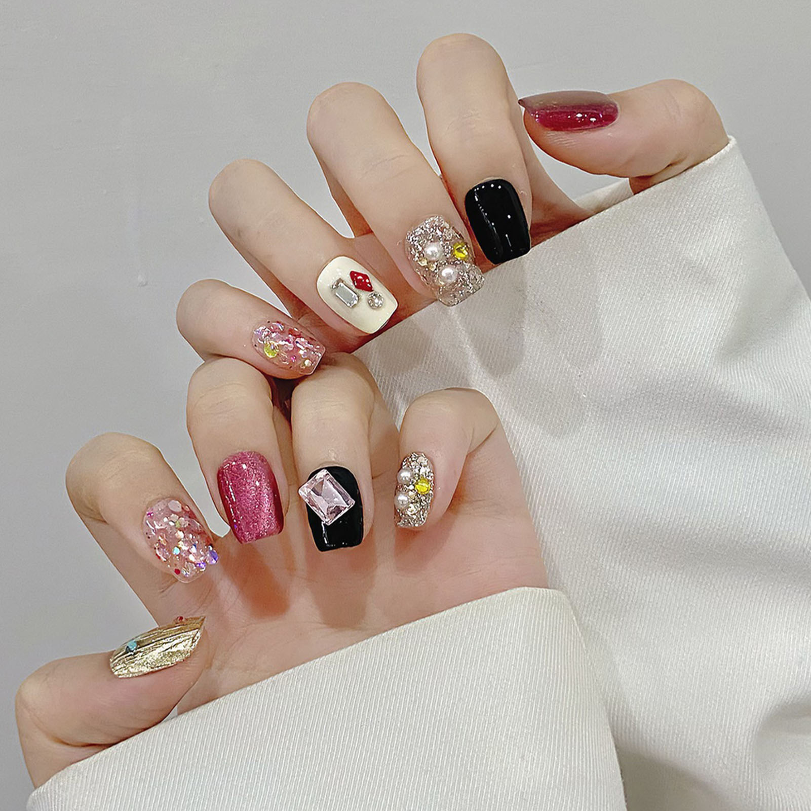 Handgemaakte Pers Op Nagels Gl - Resin Craft Material recensie en prijs