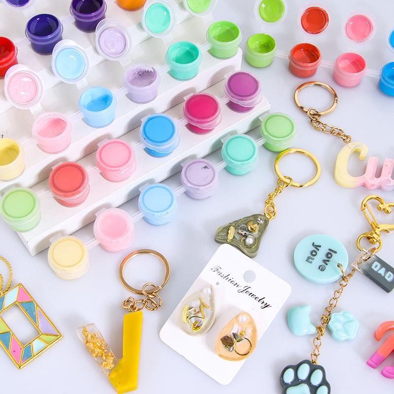 6 kleuren/set Pasta Pigment UV - Resin Pigment Set recensie en prijs