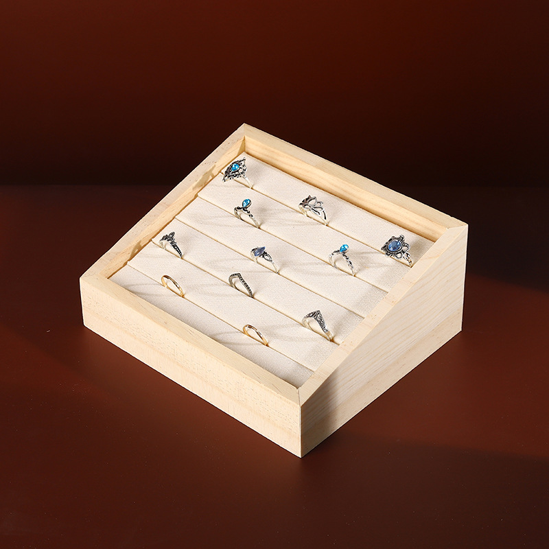 1Pc Hout Sieraden Display Lade - Wood Ring Blank recensie en prijs