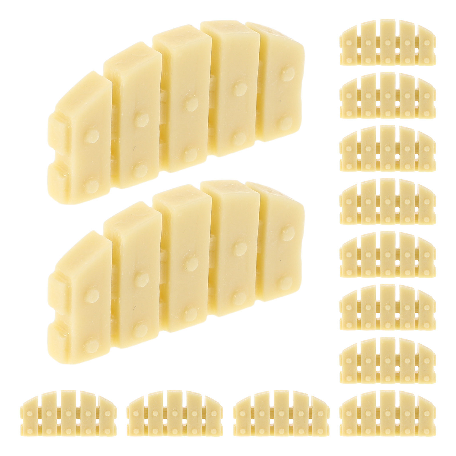 50 stuks miniatuur hars hekwer - Resin Crafts recensie en prijs