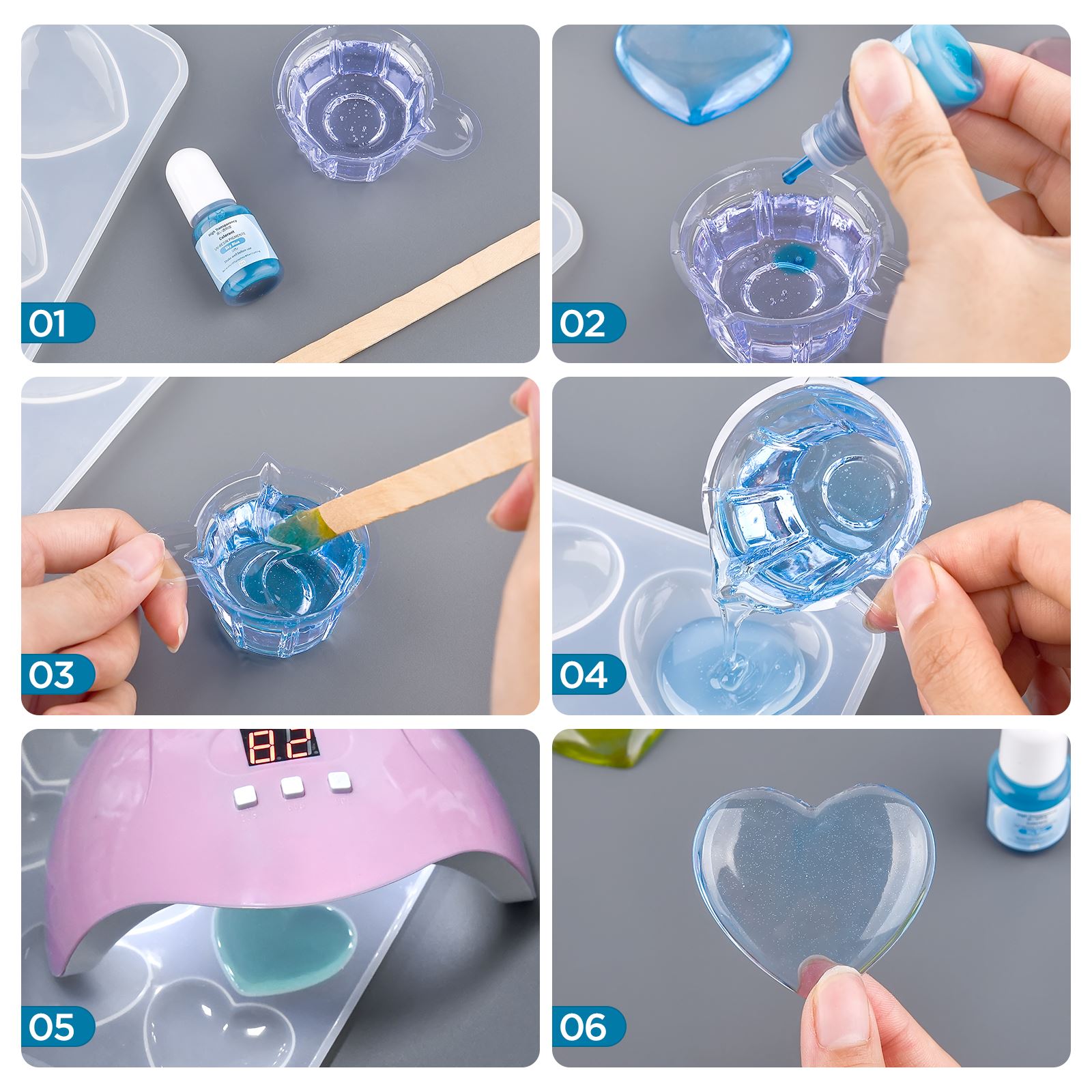 24 Kleuren 5 ml Epoxyhars Pigm - Epoxy Uv Resin Kit recensie en prijs