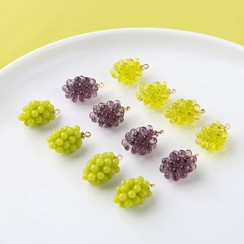 6 stuks schattige kleine druiv - Resin Craft Projects recensie en prijs