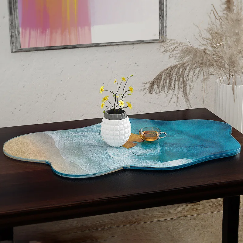 Grote 61Cm Onregelmatige Lade  - Resin Ocean Wave Mold recensie en prijs