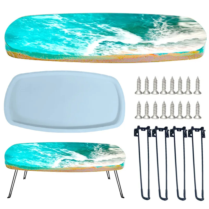Grote 61Cm Onregelmatige Lade  - Resin Ocean Wave Mold recensie en prijs